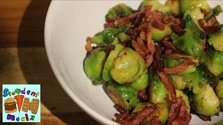 EASY BRUSSELS SPROUTS RECIPE [upl. by Goodrow442]