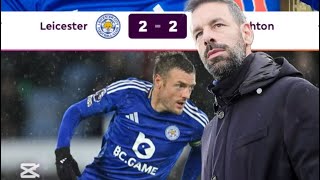 Ruud Van Nistelrooy Effect Dey show on Vardy  Leicester City 22 Brighton [upl. by Shelby]