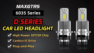 6035 Series D Series Car LED Headlight [upl. by Slin]