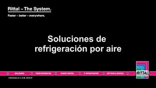 Rittal ES  Soluciones de refrigeración por aire [upl. by Zippora366]