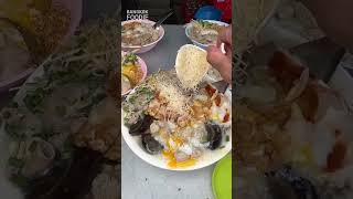 Giant Pork Porridge pork porridge bangkok streetfood youtubeshorts foodie food [upl. by Navanod923]