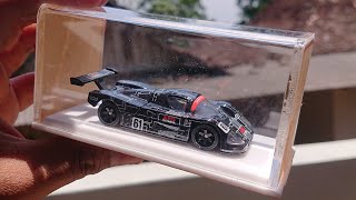 Unboxing New Loose Hot Wheels Premium Diorama Mercedes Benz Sauber C9 [upl. by Portia87]