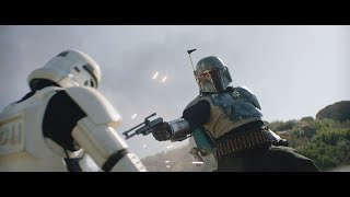 Boba Fett Gets His Armor Back  The Mandalorian S2E14 [upl. by Bakemeier279]