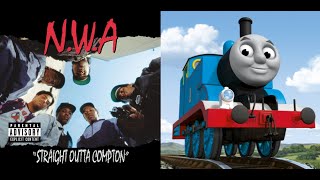 NWA vs Thomas the Tank Engine  Straight Outta Station Mashup [upl. by Nomead]