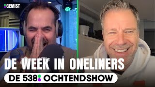 Rob Scheepers met De Week in Oneliners 😂  538 Gemist [upl. by Seuqramed746]