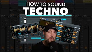 Essential elements of a techno track  Ableton Live tutorial [upl. by Nohsreg290]