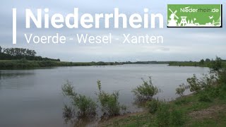 Radtour zum Niederrhein Voerde Wesel Xanten [upl. by Suirtimed]