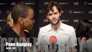 YOU Penn Badgley at PaleyFest 2018 [upl. by Stafani138]