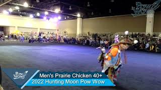 Mens Prairie Chicken  2022 Hunting Moon Pow Wow  Powwowscom [upl. by Gunilla]