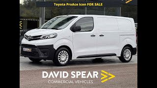 Toyota ProAce Icon FOR SALE [upl. by Dalt]