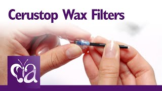 How to change a Cerustop Wax Filter on a Custom Earmould [upl. by Otiragram6]