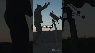 HOW DOES A TELESCOPE WORKS science quantumfacts lawsofphysics facts quantuminformation [upl. by Cheney]