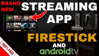 BRAND NEW FREE STREAMING APP for FIRESTICK amp ANDROID TV [upl. by Platas]