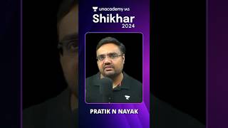 Unacademy Shikhar 2024 Indias Biggest UPSC Offline Event  Pratik N Nayak [upl. by Vallie]