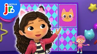 Gabbys PawSome Puzzles amp Games 🧩 Gabbys Dollhouse  Netflix Jr [upl. by Wrennie]