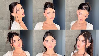 CUTE amp EASY UPDO HAIRSTYLES [upl. by Yellat]