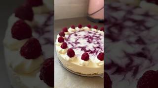 Nobake raspberry cheesecake 🍰 [upl. by Odiug]