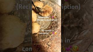 Donut holes recipe 🍩🫶shorts baking food relatable recipe tiktok cooking christmas comment [upl. by Adrian546]