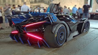 NEW Bugatti Bolide INSANE Cold Start Up Sounds amp Loading Into Truck  1850HP W16 with Straight Pipes [upl. by Elttil266]