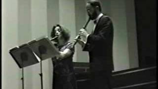 Hotteterre Part 2 played by Clea Galhano and Homero de Magalhaes F° [upl. by Lovell]