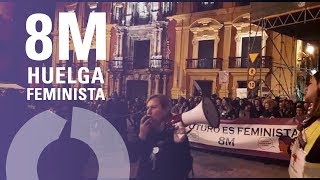 No solo en Madrid la manifestación en otras ciudades de España  8M Huelga feminista [upl. by Rivi]