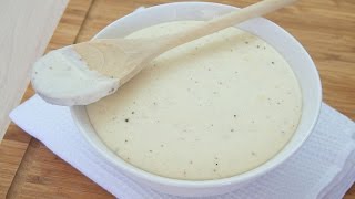 How to Make Bechamel Sauce  Easy Homemade Bechamel White Sauce Recipe [upl. by Demmer]