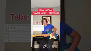 How to Play “Swing Lynn”  Harmless 🎸 [upl. by Buddie54]