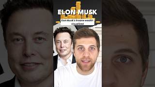 Elon Musk’s 1865 Billion Net Worth VISUALIZED [upl. by Nodnas]