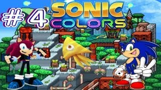 Sonic Colors DS  Part 4 Planet Wisp w SuperGirlKels [upl. by Hgielrahc]