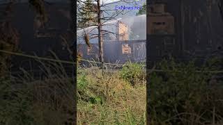 Lumby House Fire 2024 08 13 [upl. by Carolus]