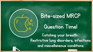 Respiratory  Catching your breath 2 Restrictive lung disorders infections and other conditions [upl. by Bartolemo315]