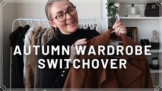 AUTUMN WARDROBE SWITCHOVER amp I FOUND MY DREAM WINTER COAT  PetiteElliee [upl. by Tsew]