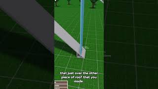 How I make my slanted roofs now bloxburg roblox [upl. by Scriven582]