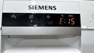 Siemens Bulaşık Makinesi E15 hatası arızası ne anlama geliyor ve cözümü nedir [upl. by Nirehs500]