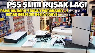 REVIEW PS5 SLIM BARU BELI PEMAKAIAN 4 BULAN  RUSAK   cek harga ps5 promo terbaru [upl. by Hanafee87]