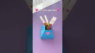 DIY Storage Box🩷 storagebox [upl. by Einiar]