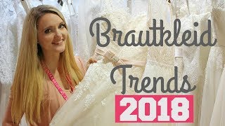 Brautkleider 2018 TRENDS  Vintage amp Spitzenkleider  Interbride 2017 [upl. by Cob]