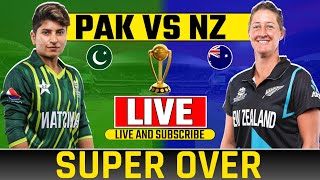 LIVE🔴 pakistan womens vs newzealand 3rd odi super over  today live cricket match nzw vs pakw [upl. by Sela694]