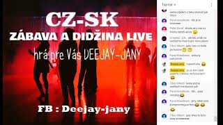 CZSK Zábava didžina a Oldies Party  Live Stream  by Deejayjany 2020 [upl. by Edea]