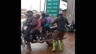 9 seater bike 😂😂 funny comedy africa 4khdvideos [upl. by Nydroj]