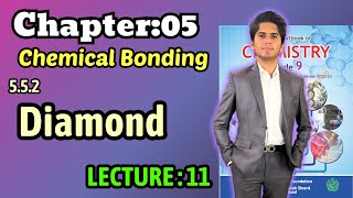 Diamond  Unit 5 Chemical Bonding  Class 9 Chemistry Federal Board [upl. by Evad861]