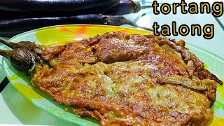 Easy Tortang Talong Recipe3Ingredient Ulam Recipe [upl. by Yggam]