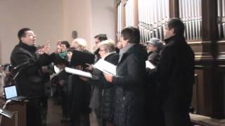 Liturgia Wielkiego Piątku Chór quotSmolec Cantansquot 25032016 [upl. by Gerardo]