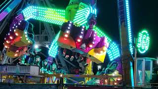 POV Puyallup WA State Fair  Revolution 360 Ride in Puyallup Washington State USA 🇺🇸 [upl. by Chloras280]