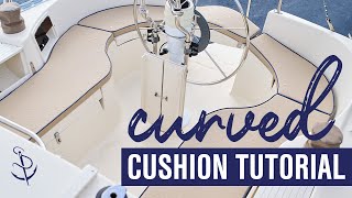 Create Custom Seat Cushions for Sailboat Cockpit amp More [upl. by Aikas438]