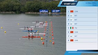 C2 Men 500m Final  2024 ICF Hangzhou Super Cup China [upl. by Christoffer975]