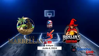 Marbellas de Vega Baja vs Brujas de Guayama  Liga de Baloncesto Puertorriqueña Femenina [upl. by Hiram]