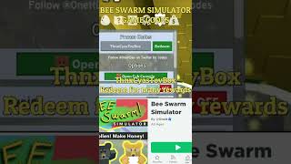 NEW 2022 🐝 Roblox Bee Swarm Simulator Codes 🐝 ALL UPDATE CODES [upl. by Viafore]