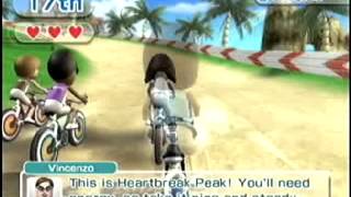 Wii Sports Resort  Cycling Wobbly Bridge [upl. by Diana147]