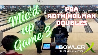 Game 3 We are making moves  PBA RothHolman doubles [upl. by Wiles]